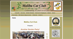 Desktop Screenshot of malibucatclub.com